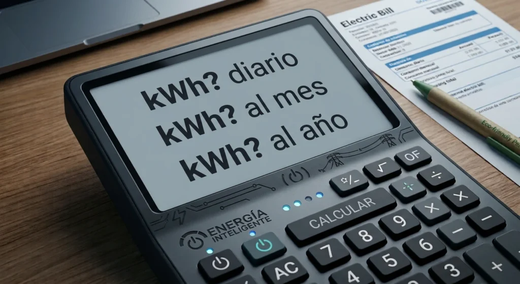 calculadora de consumo electrico